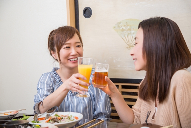 同期や先輩と飲む